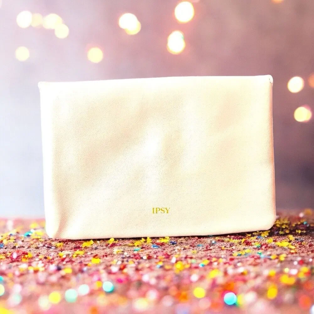 IPSY Limited Edition All That Glitters Glam Bag New Without Tags Bag Only 5”x7”